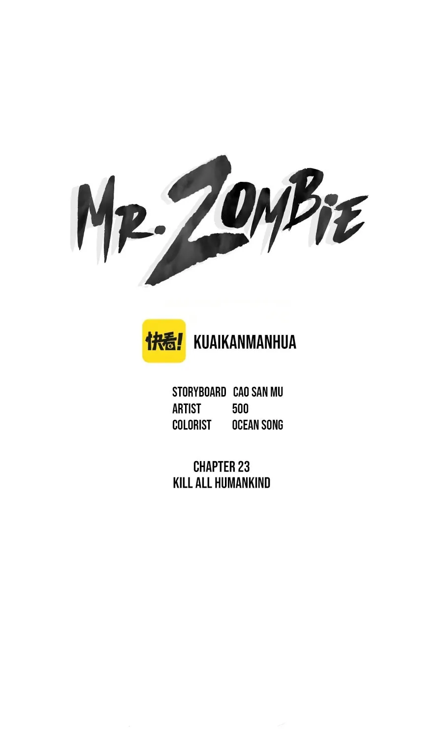 Mr. Zombie Chapter 23 page 2 - 