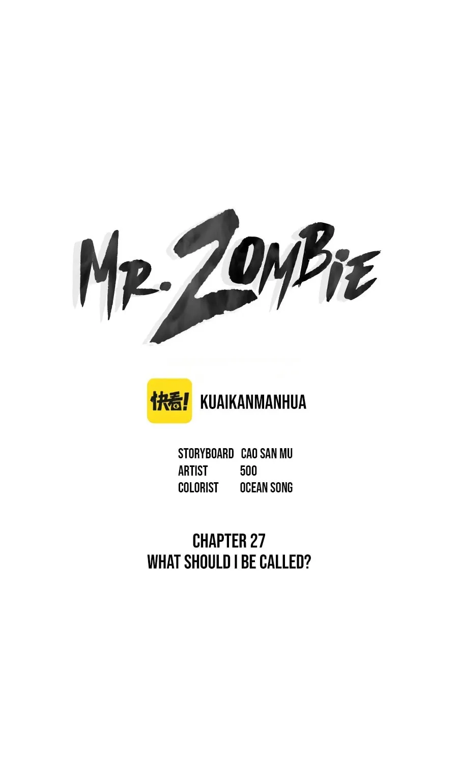 Mr. Zombie Chapter 27 page 2 - 