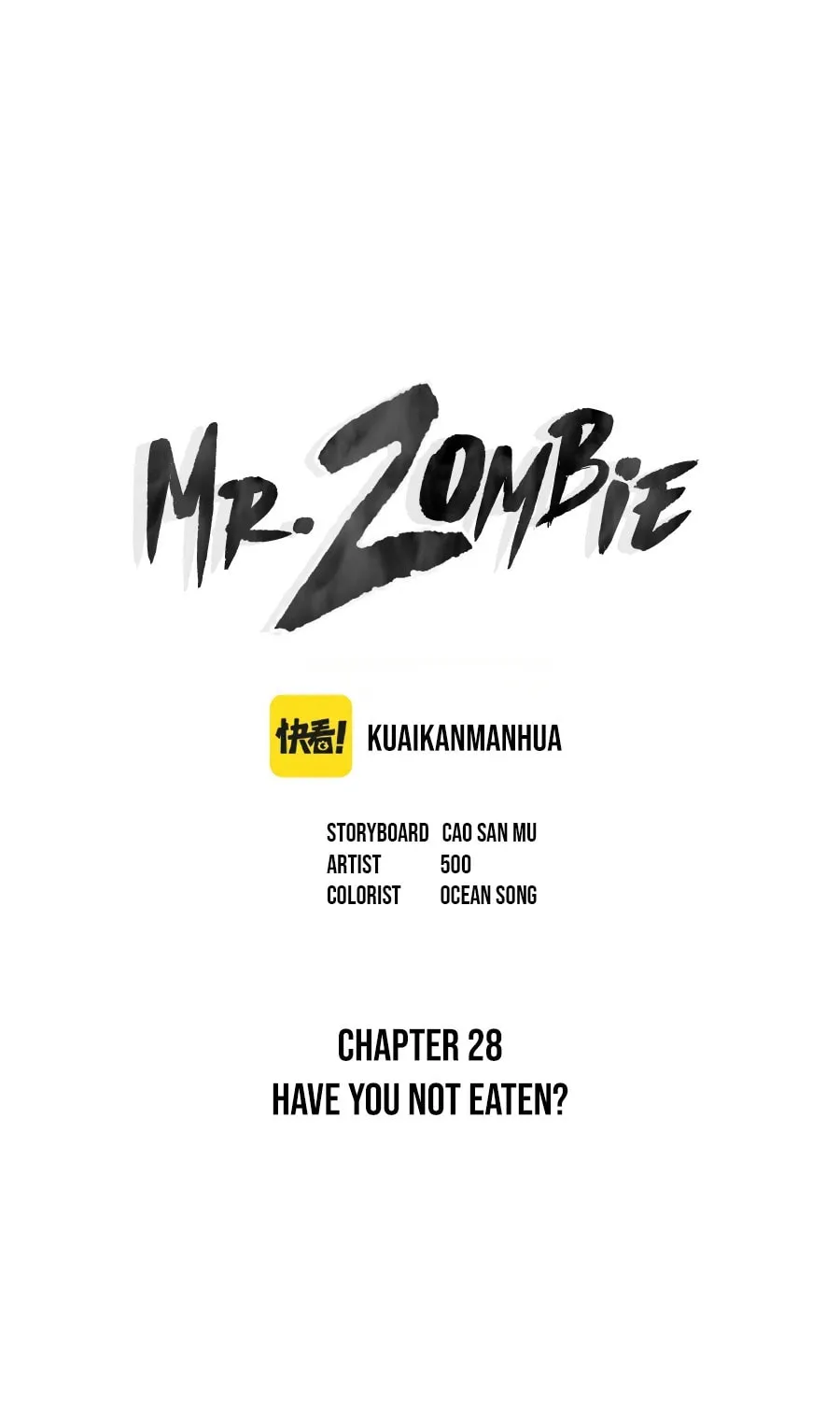 Mr. Zombie Chapter 28 page 2 - 