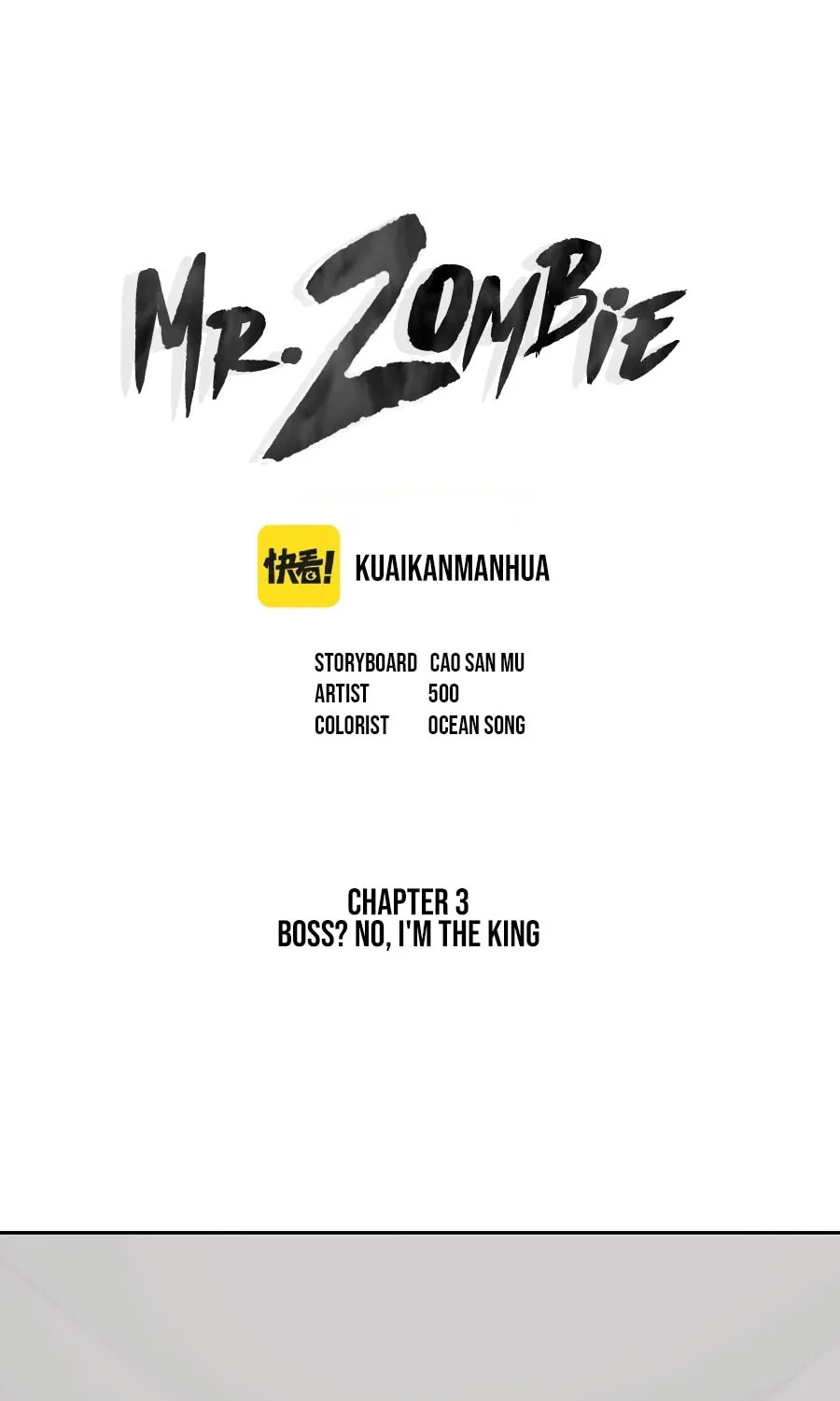 Mr. Zombie Chapter 3 page 2 - 