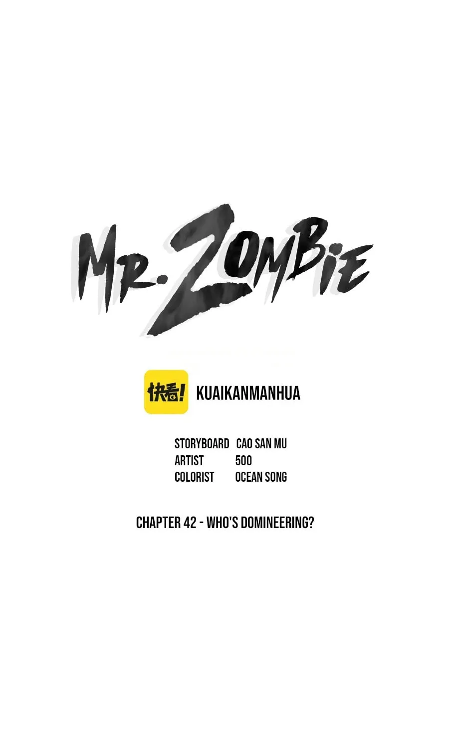 Mr. Zombie Chapter 42 page 2 - 