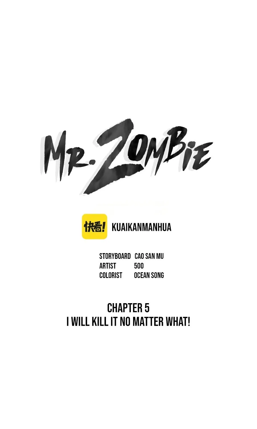 Mr. Zombie Chapter 5 page 2 - 