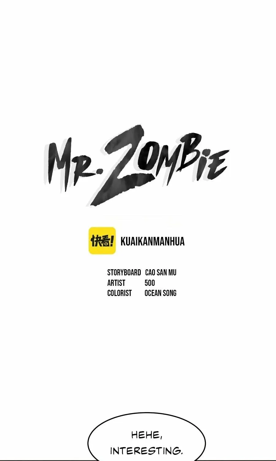Mr. Zombie Chapter 50 page 2 - 