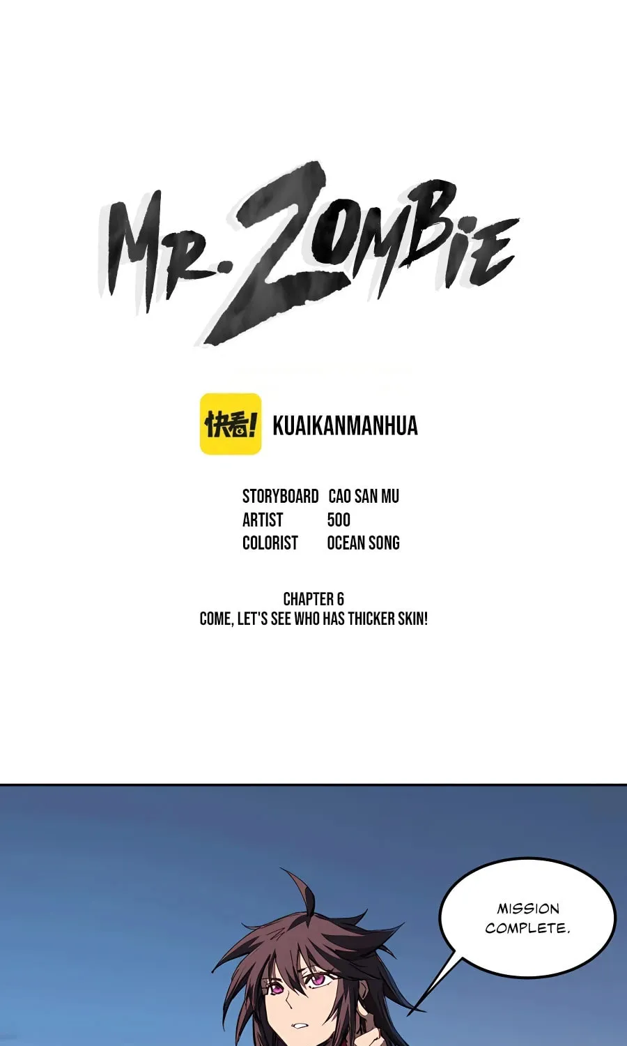 Mr. Zombie Chapter 6 page 2 - 