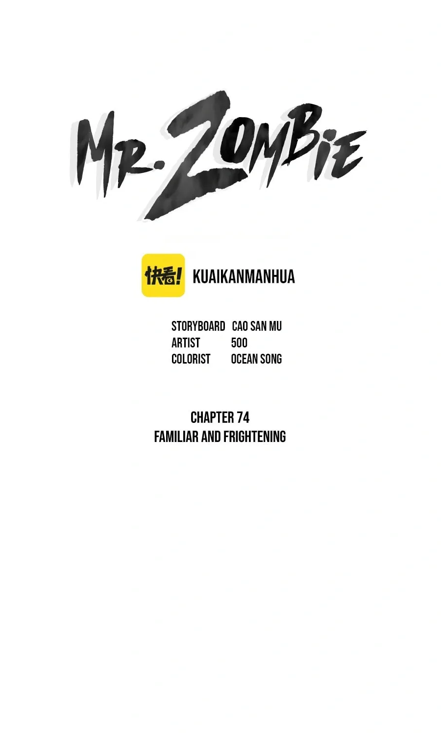Mr. Zombie Chapter 74 page 2 - 