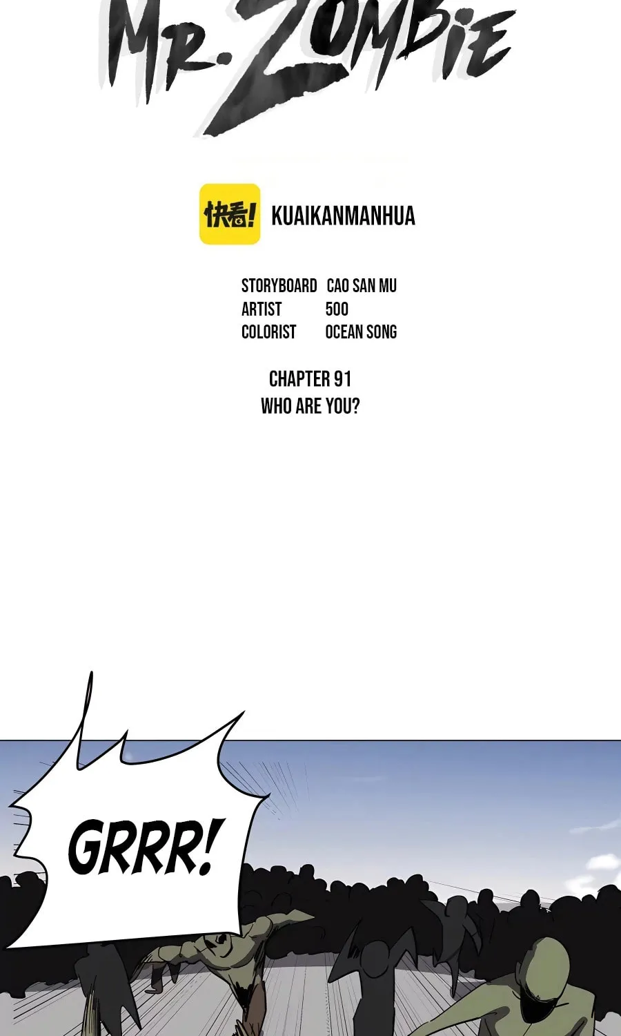 Mr. Zombie Chapter 91 page 2 - 