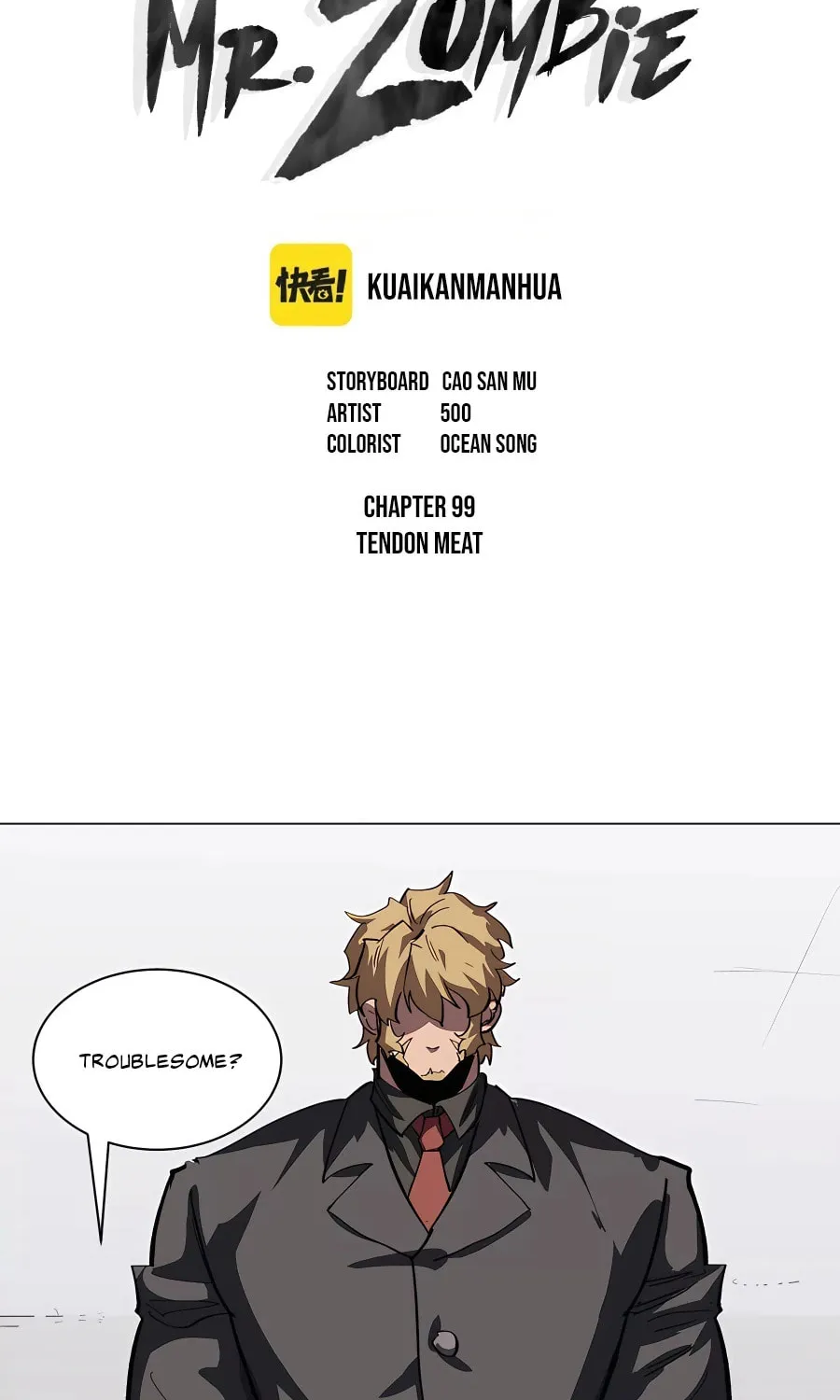 Mr. Zombie Chapter 99 page 2 - 