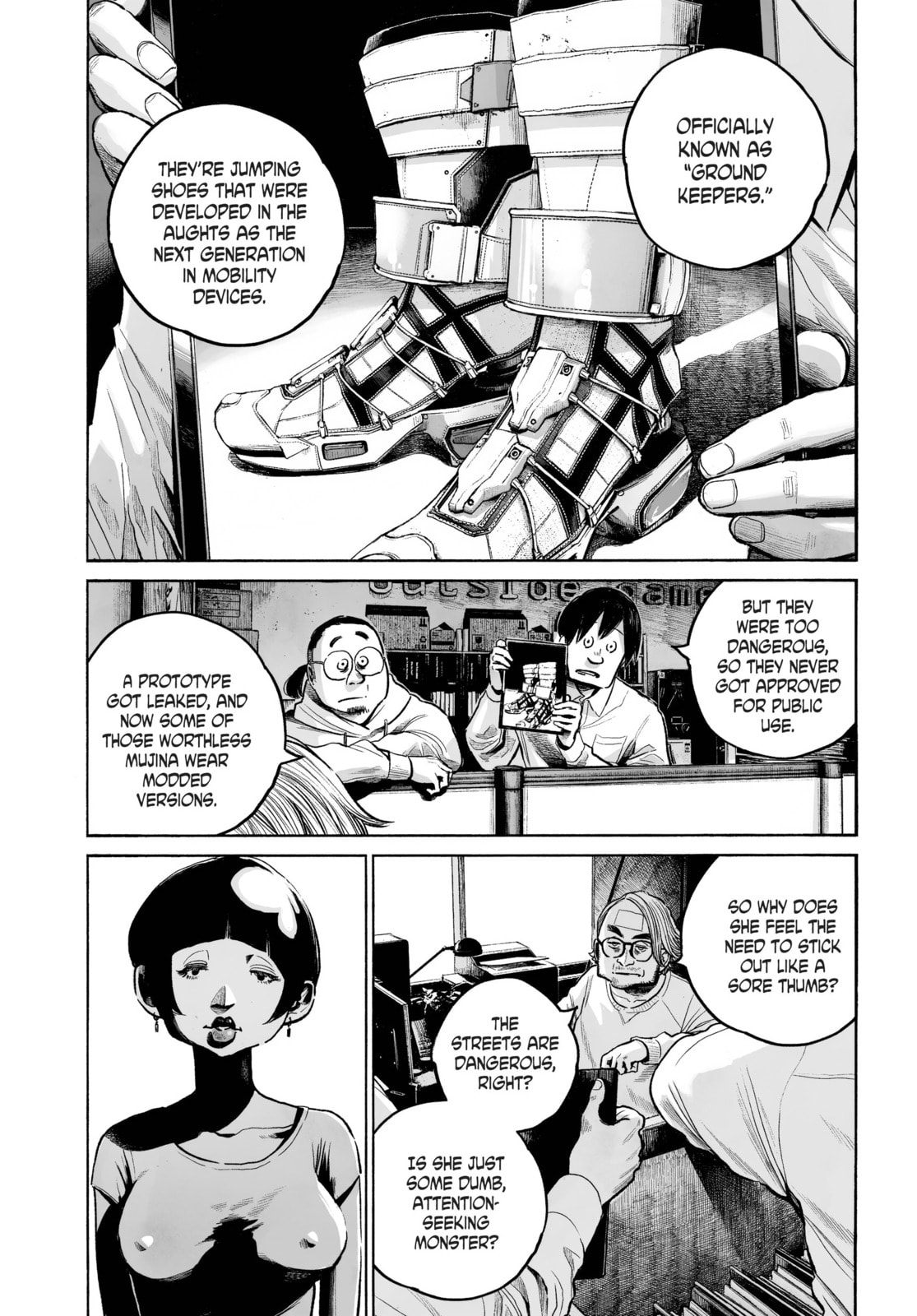 Mujina in to the Deep Chapter 1.1 page 8 - 