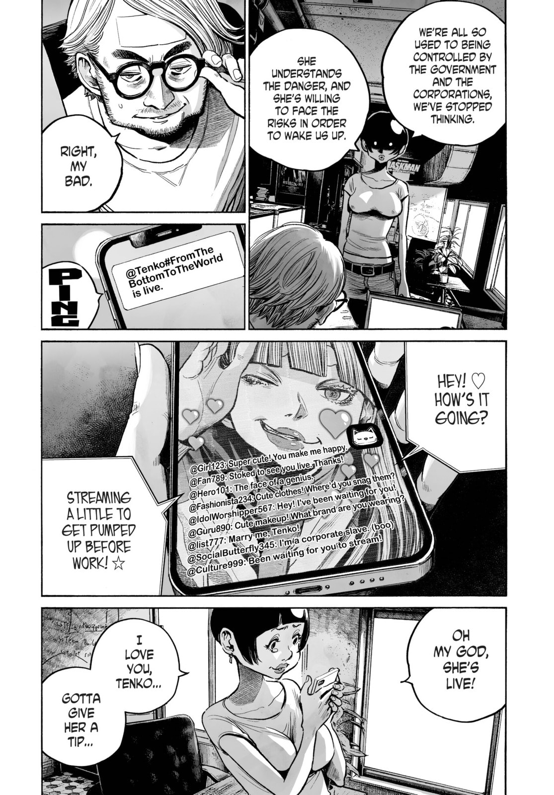 Mujina in to the Deep Chapter 1.1 page 9 - 