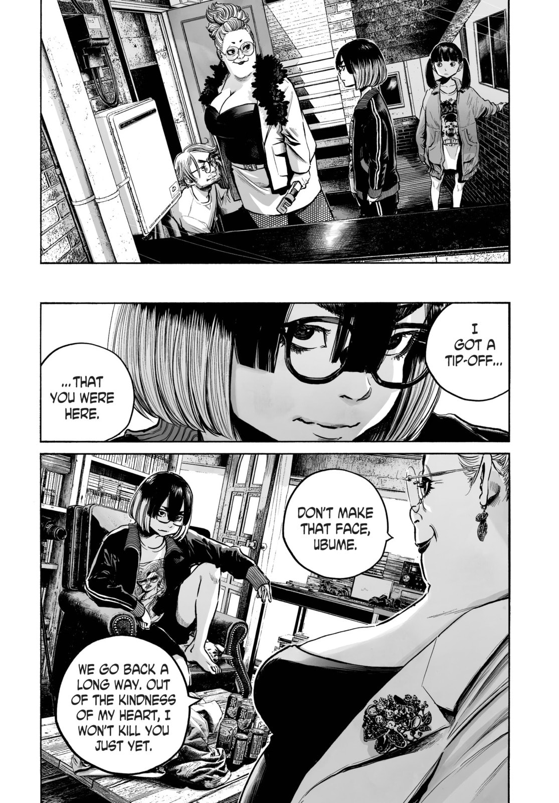 Mujina in to the Deep Chapter 1.4 page 13 - 