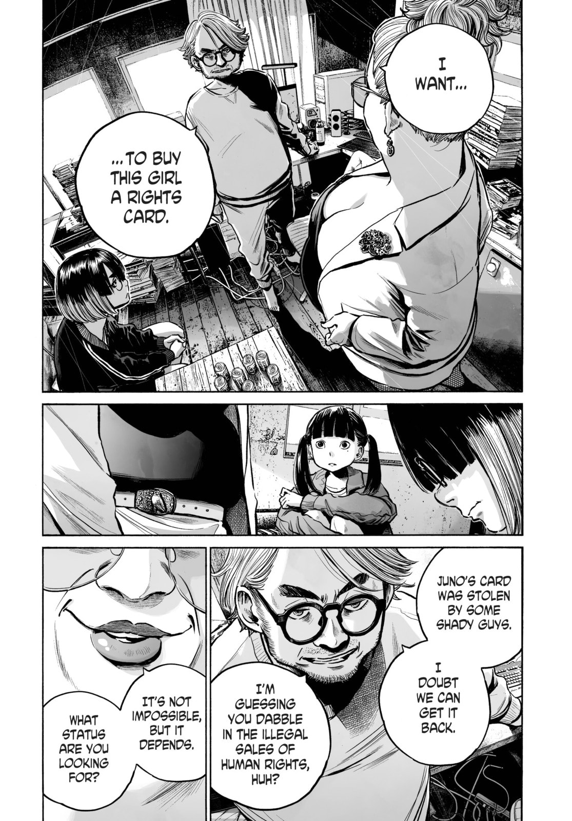 Mujina in to the Deep Chapter 1.4 page 15 - 