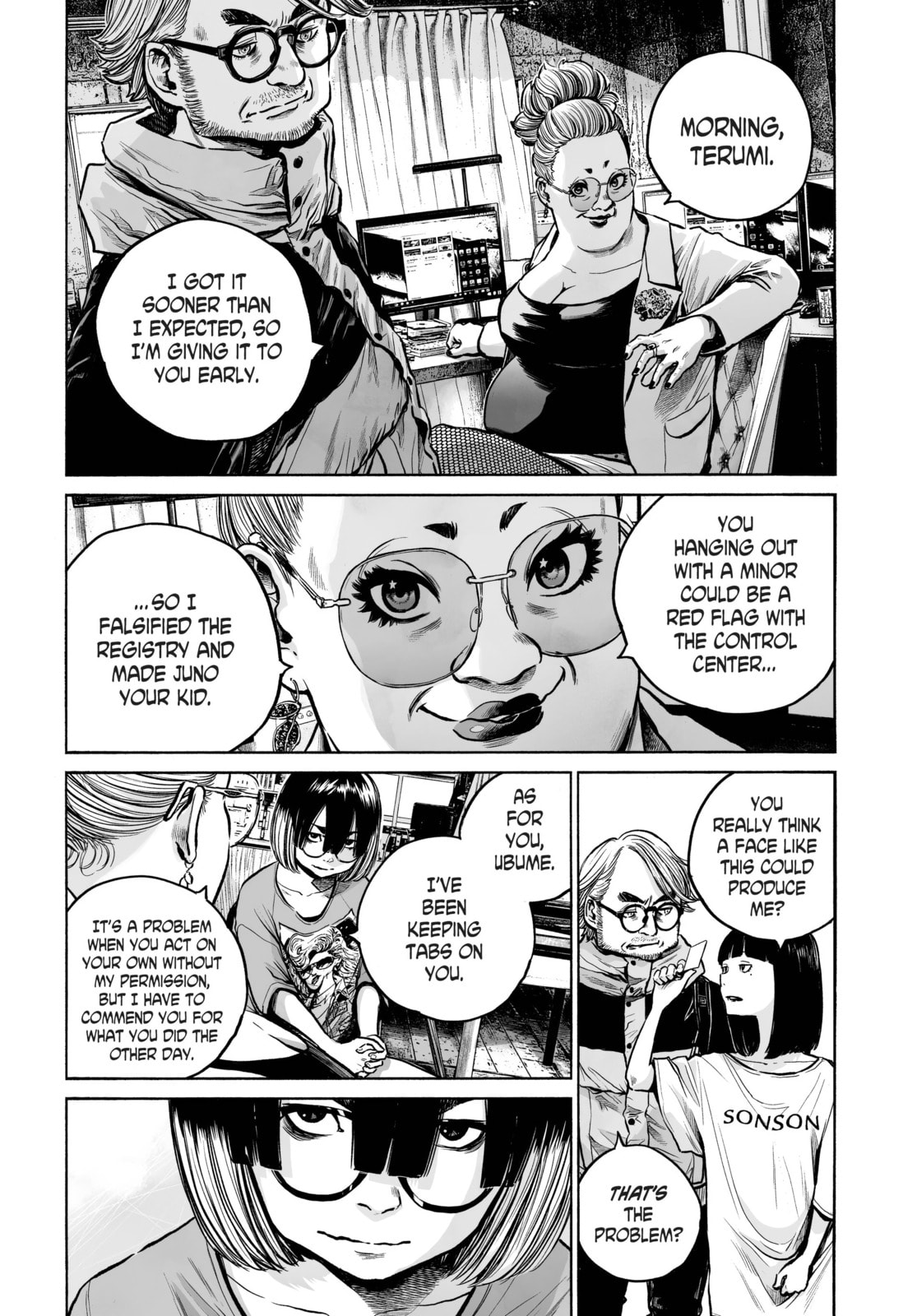 Mujina in to the Deep Chapter 1.7 page 21 - 