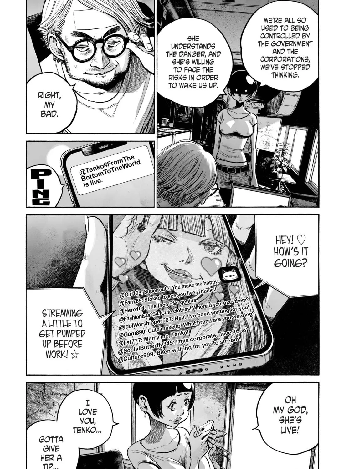 Mujina in to the Deep Chapter 1 page 17 - 