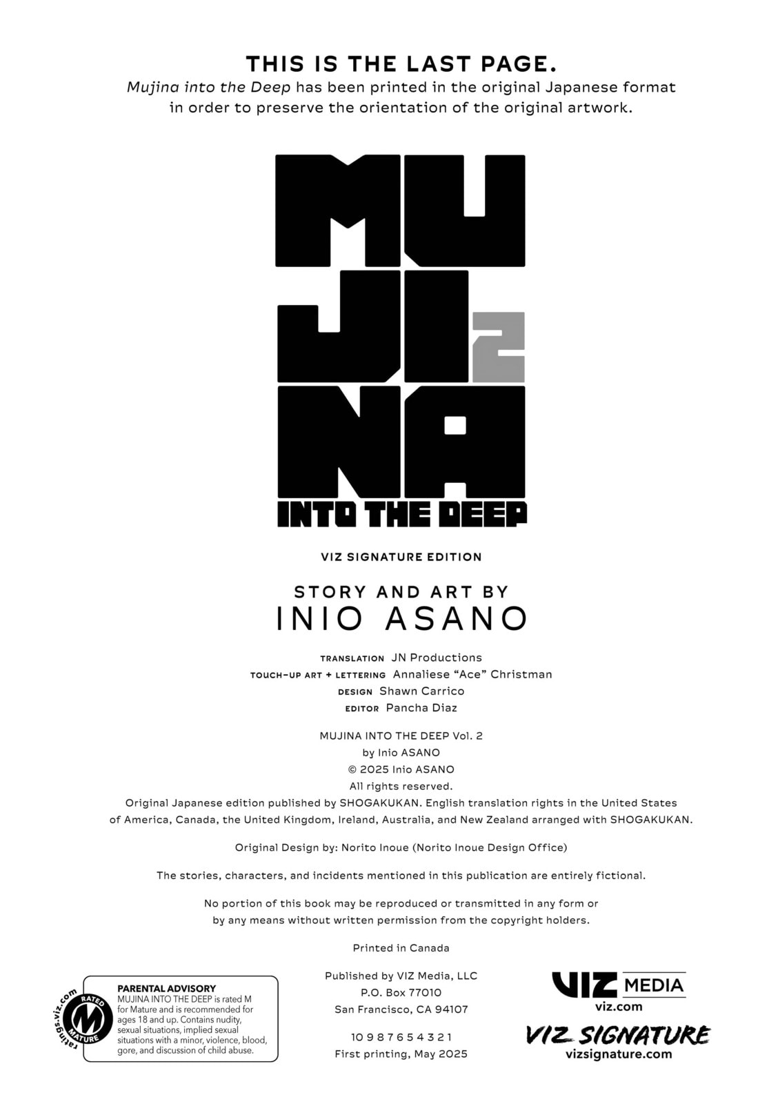 Mujina in to the Deep Chapter 3.2 page 32 - 