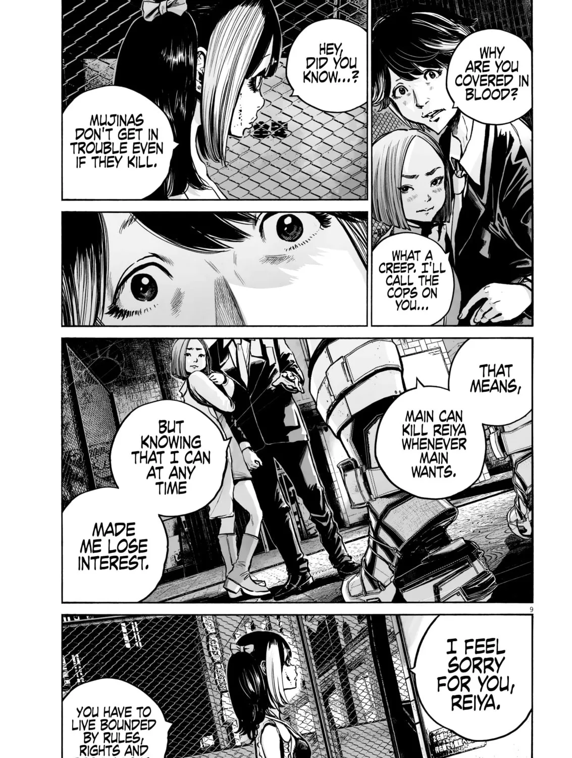 Mujina in to the Deep Chapter 3.3 page 21 - 