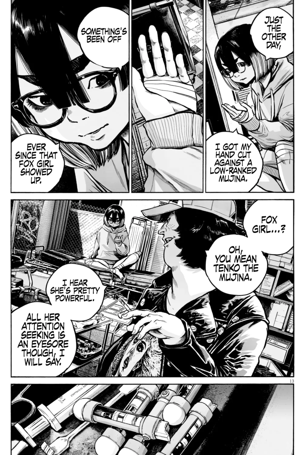 Mujina in to the Deep Chapter 3.4 page 27 - 