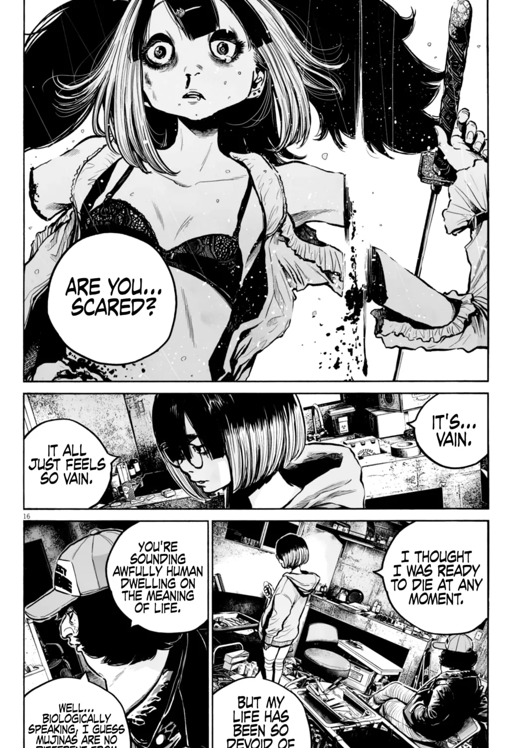 Mujina in to the Deep Chapter 3.4 page 33 - 