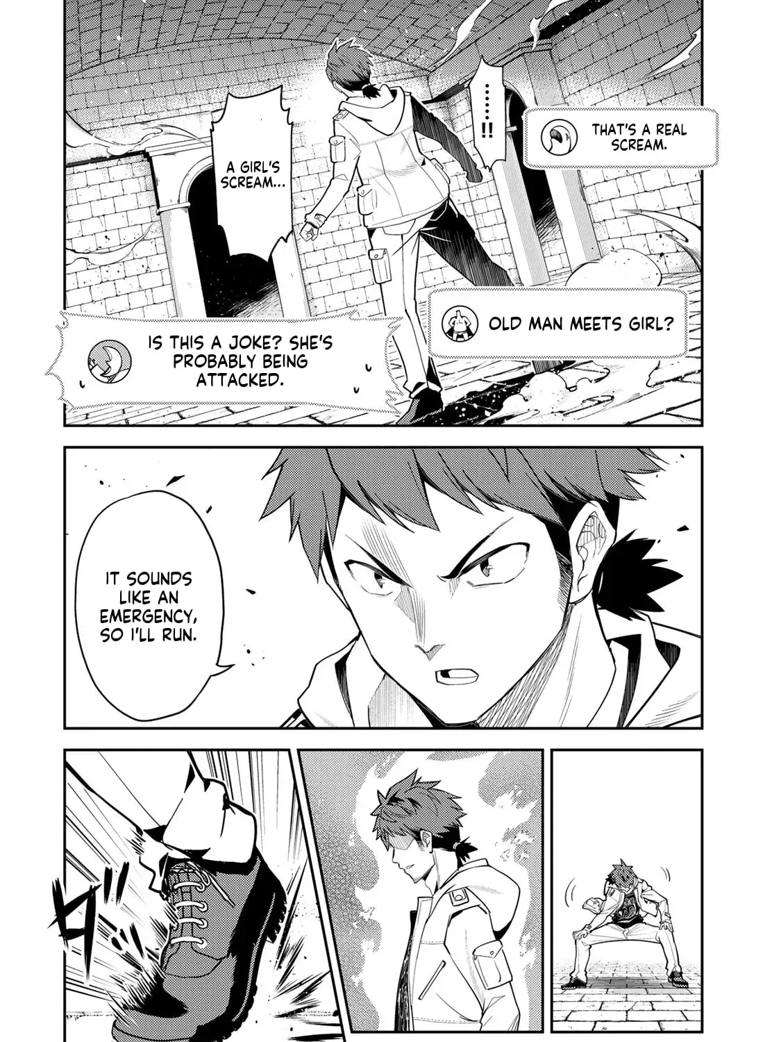 Mukashi Totta Kinezuka de... to Iinagara Musou suru Teishokuya no Ossan, Jitsu wa Densetsu no Dungeon Kouryakusha Chapter 1 page 101 - 