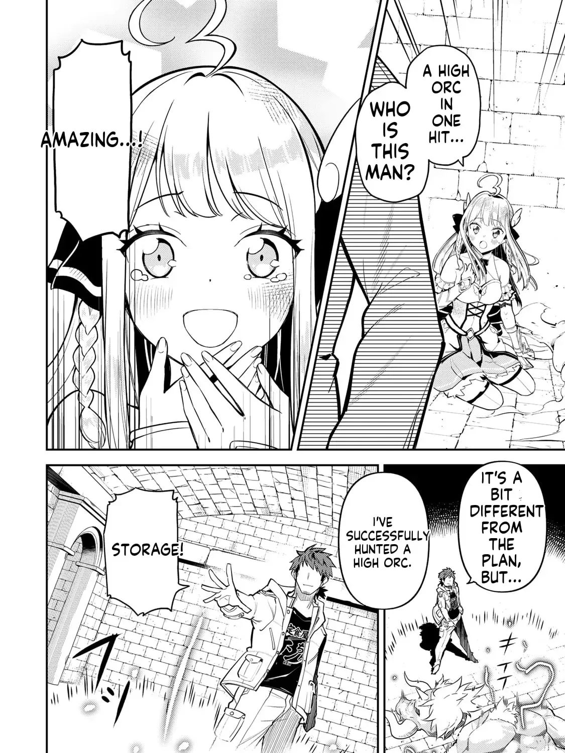 Mukashi Totta Kinezuka de... to Iinagara Musou suru Teishokuya no Ossan, Jitsu wa Densetsu no Dungeon Kouryakusha Chapter 1 page 125 - 