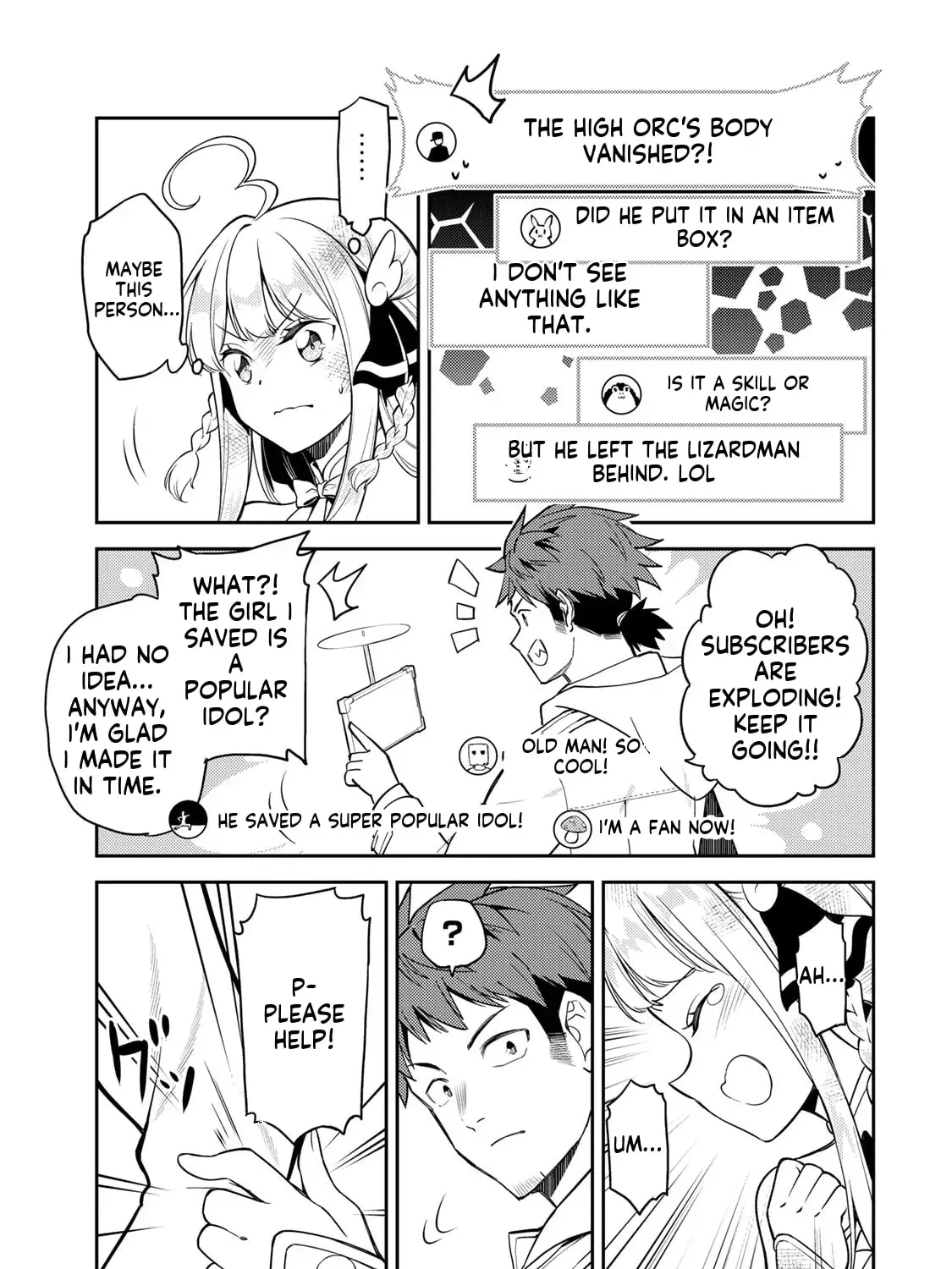 Mukashi Totta Kinezuka de... to Iinagara Musou suru Teishokuya no Ossan, Jitsu wa Densetsu no Dungeon Kouryakusha Chapter 1 page 127 - 