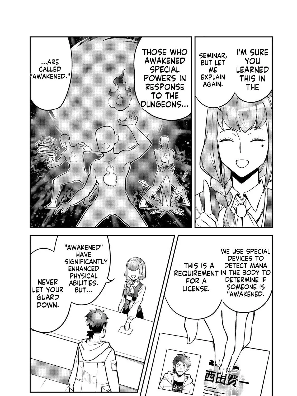Mukashi Totta Kinezuka de... to Iinagara Musou suru Teishokuya no Ossan, Jitsu wa Densetsu no Dungeon Kouryakusha Chapter 1 page 27 - 