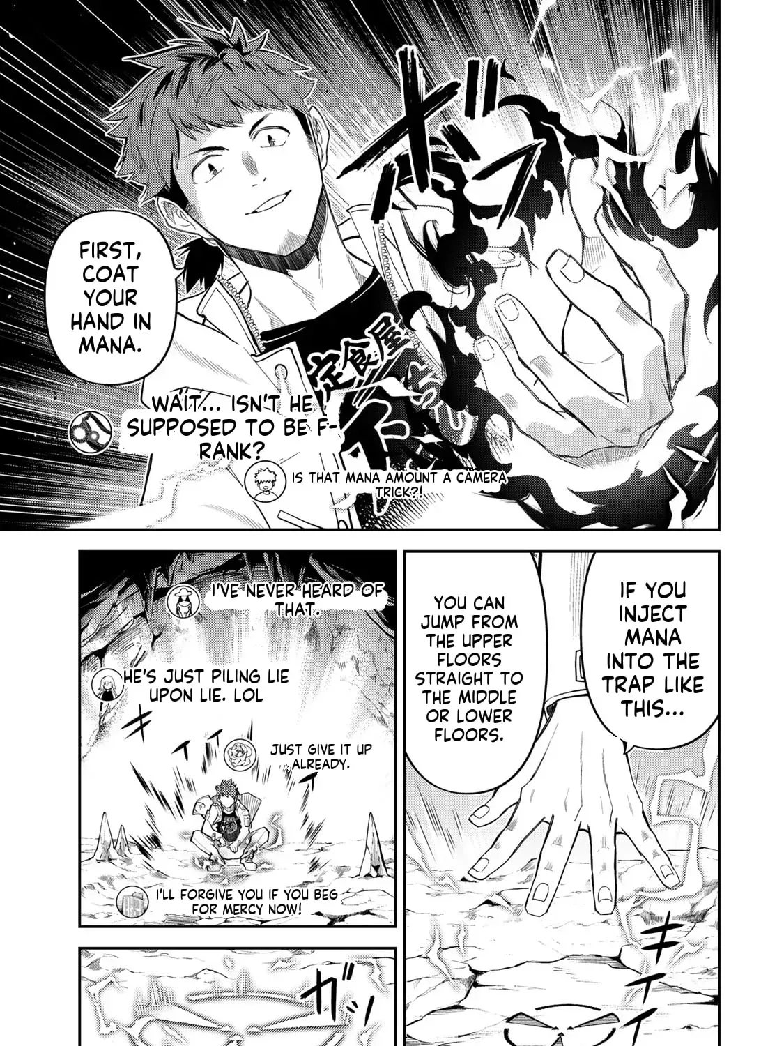 Mukashi Totta Kinezuka de... to Iinagara Musou suru Teishokuya no Ossan, Jitsu wa Densetsu no Dungeon Kouryakusha Chapter 1 page 75 - 