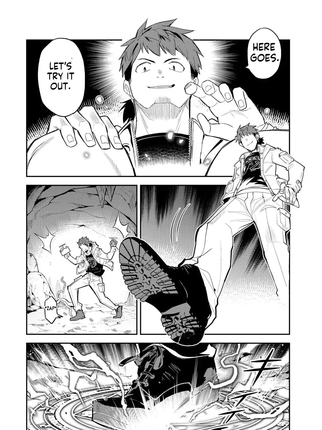 Mukashi Totta Kinezuka de... to Iinagara Musou suru Teishokuya no Ossan, Jitsu wa Densetsu no Dungeon Kouryakusha Chapter 1 page 77 - 