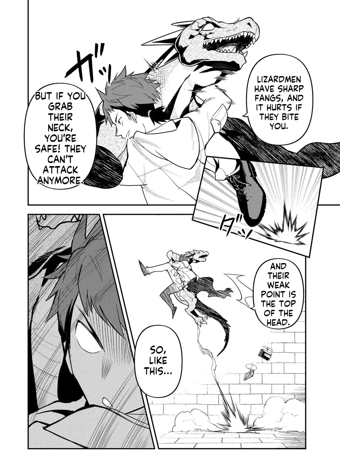 Mukashi Totta Kinezuka de... to Iinagara Musou suru Teishokuya no Ossan, Jitsu wa Densetsu no Dungeon Kouryakusha Chapter 1 page 93 - 