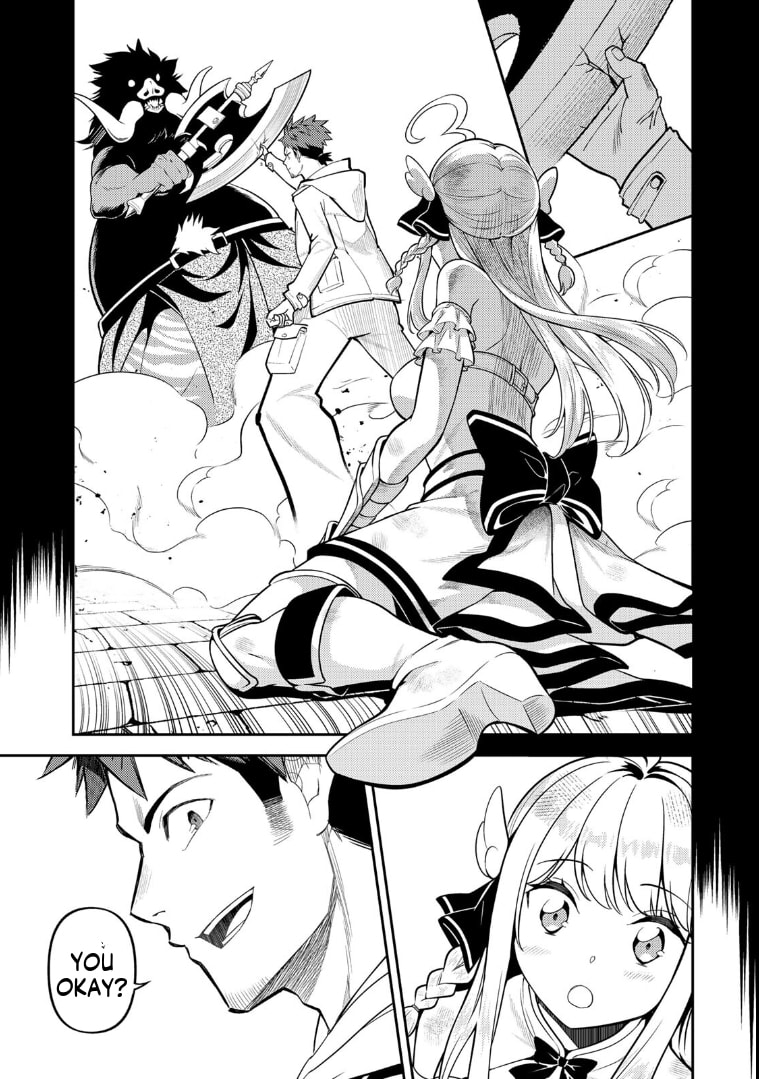 Mukashi Totta Kinezuka de... to Iinagara Musou suru Teishokuya no Ossan, Jitsu wa Densetsu no Dungeon Kouryakusha Chapter 2 page 19 - 