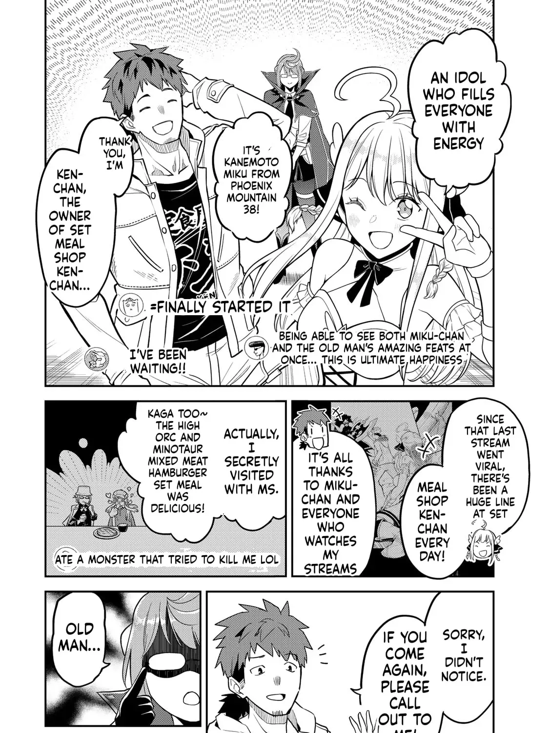 Mukashi Totta Kinezuka de... to Iinagara Musou suru Teishokuya no Ossan, Jitsu wa Densetsu no Dungeon Kouryakusha Chapter 3 page 12 - 