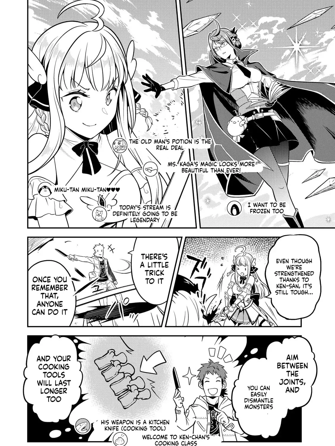 Mukashi Totta Kinezuka de... to Iinagara Musou suru Teishokuya no Ossan, Jitsu wa Densetsu no Dungeon Kouryakusha Chapter 3 page 48 - 