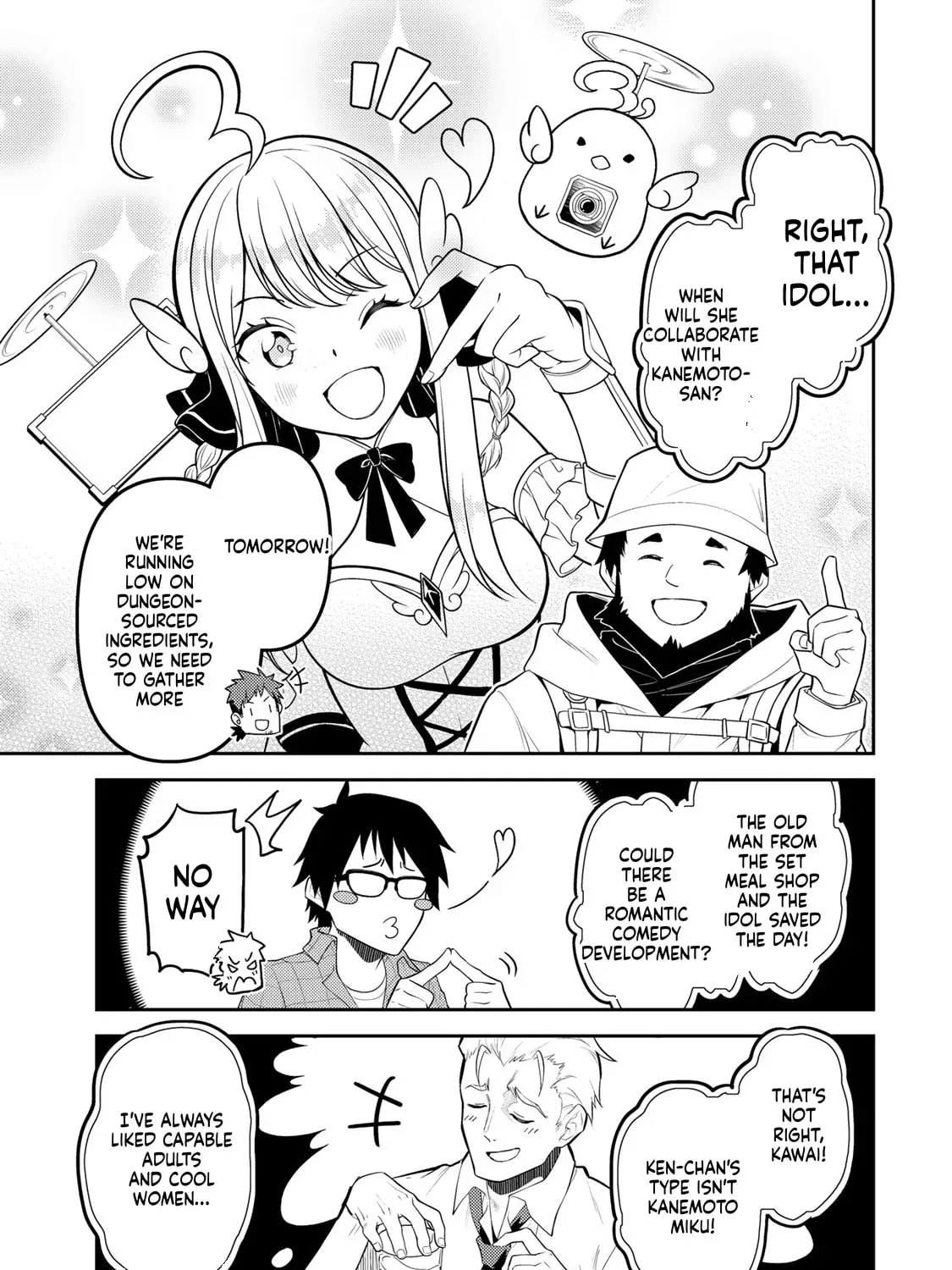 Mukashi Totta Kinezuka de... to Iinagara Musou suru Teishokuya no Ossan, Jitsu wa Densetsu no Dungeon Kouryakusha Chapter 3 page 6 - 