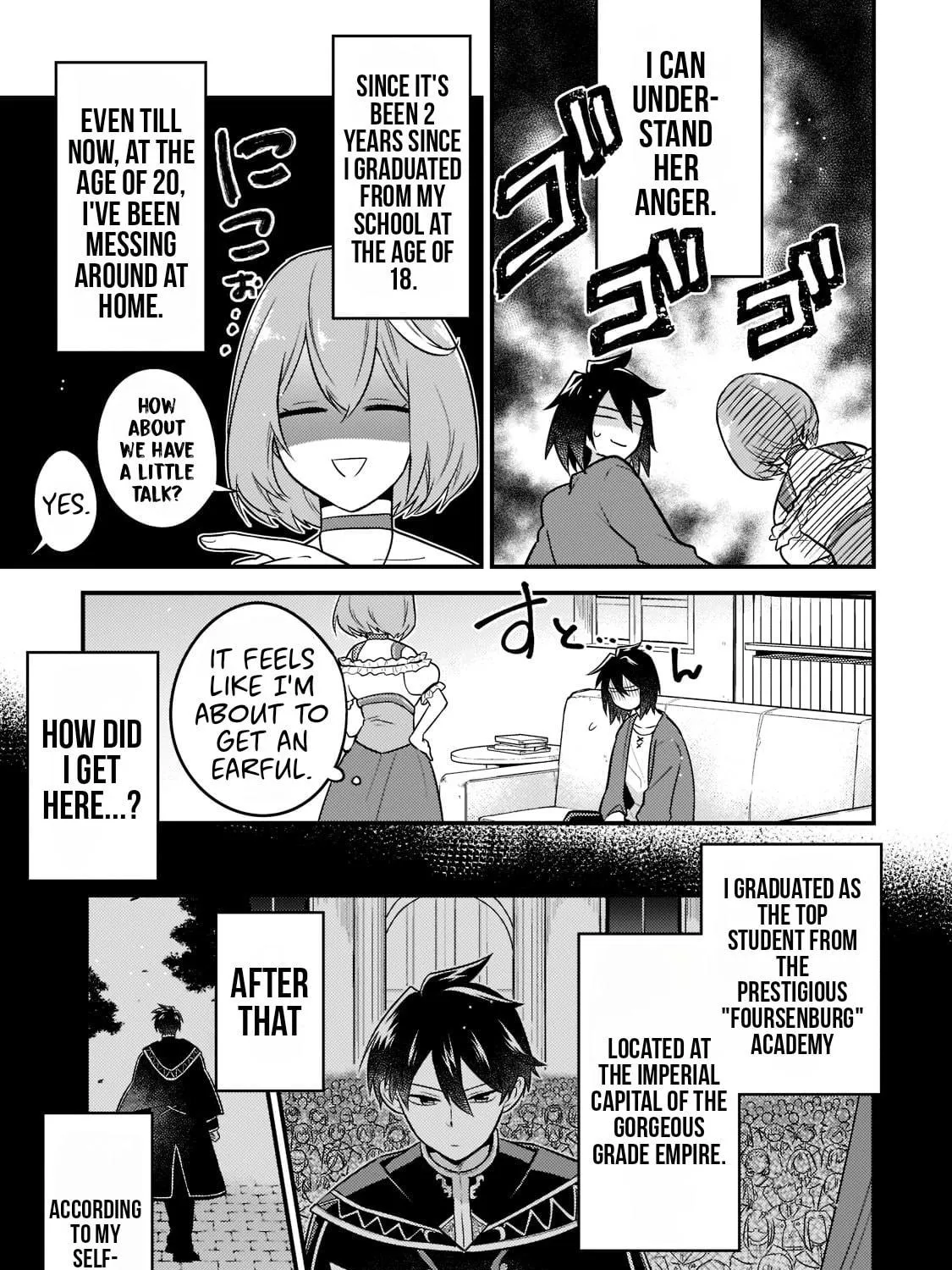 Mukiryoku NEET na Moto Shindou, Boukensha ni Naru: "Gakusei Jidai no Seiseki to Jisshakai wa Betsu Daro?" to Kanchaigai Shita Mama Mujikaku Cheat ni Musou Suru Chapter 1 page 17 - 