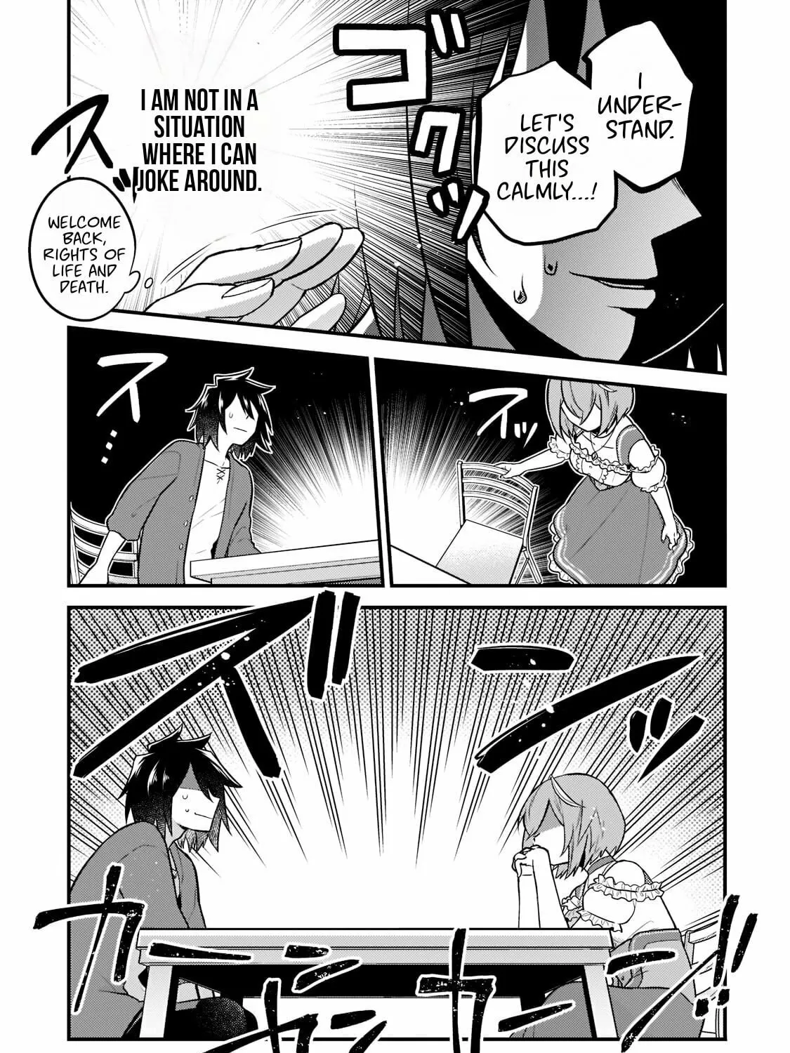 Mukiryoku NEET na Moto Shindou, Boukensha ni Naru: "Gakusei Jidai no Seiseki to Jisshakai wa Betsu Daro?" to Kanchaigai Shita Mama Mujikaku Cheat ni Musou Suru Chapter 1 page 36 - 