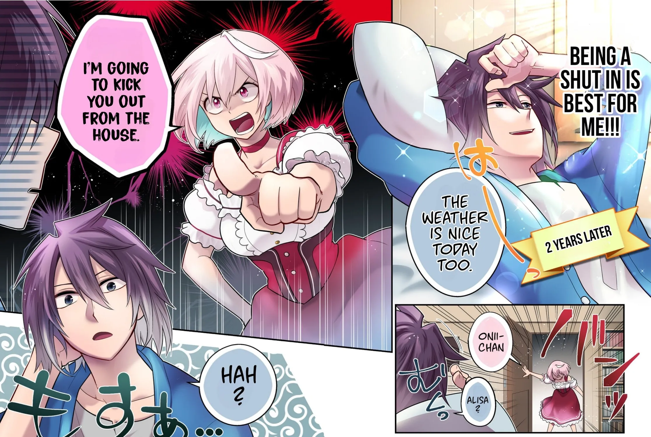 Mukiryoku NEET na Moto Shindou, Boukensha ni Naru: "Gakusei Jidai no Seiseki to Jisshakai wa Betsu Daro?" to Kanchaigai Shita Mama Mujikaku Cheat ni Musou Suru Chapter 1 page 5 - 
