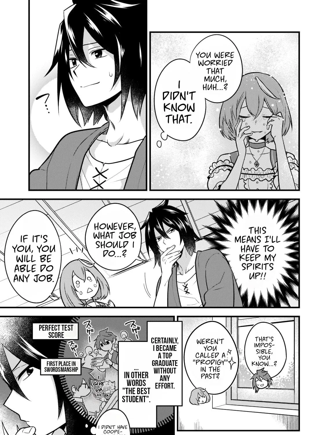 Mukiryoku NEET na Moto Shindou, Boukensha ni Naru: "Gakusei Jidai no Seiseki to Jisshakai wa Betsu Daro?" to Kanchaigai Shita Mama Mujikaku Cheat ni Musou Suru Chapter 1 page 44 - 