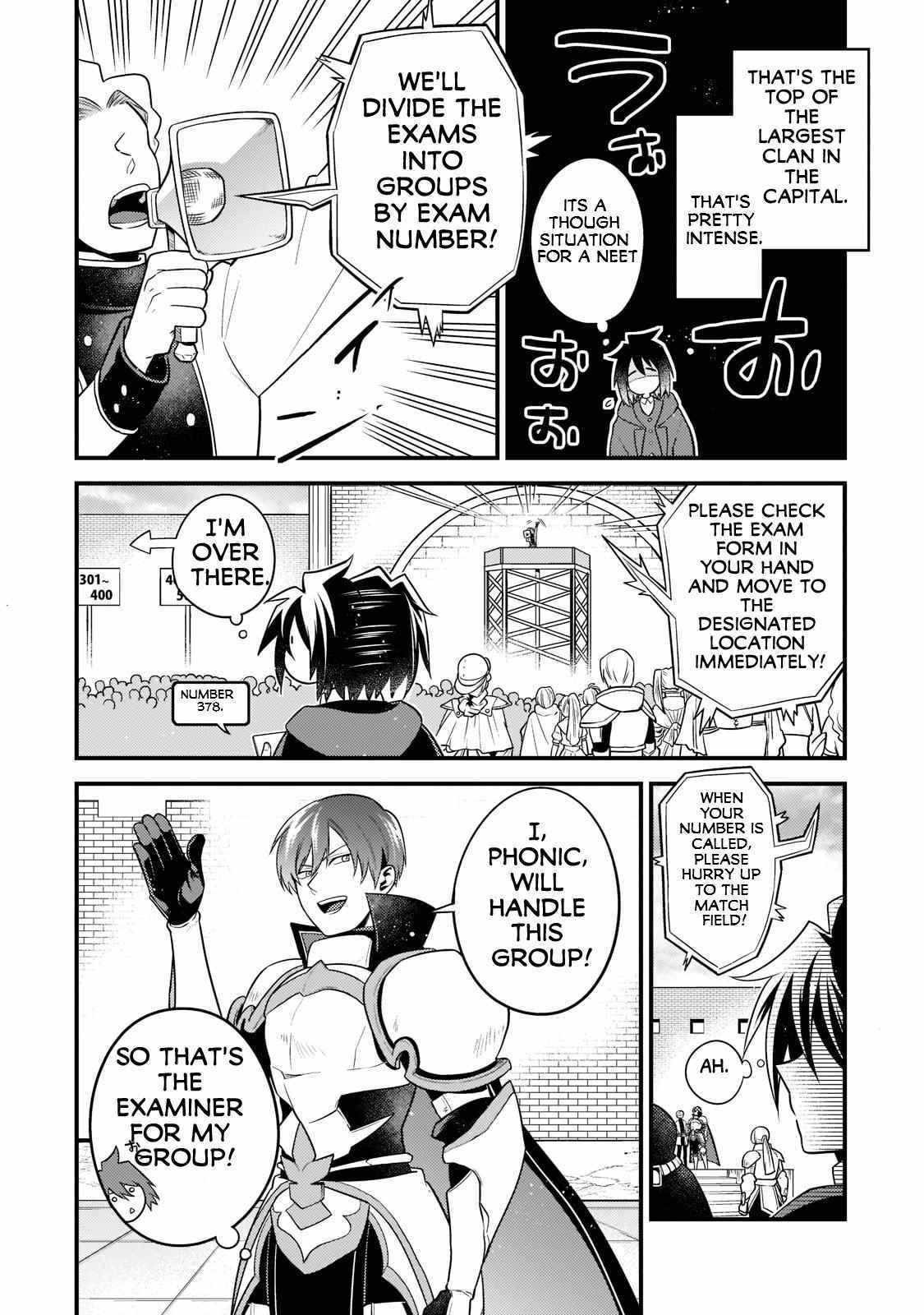 Mukiryoku Neet na Moto Shindou, Boukensha ni naru Chapter 4 page 3 - 