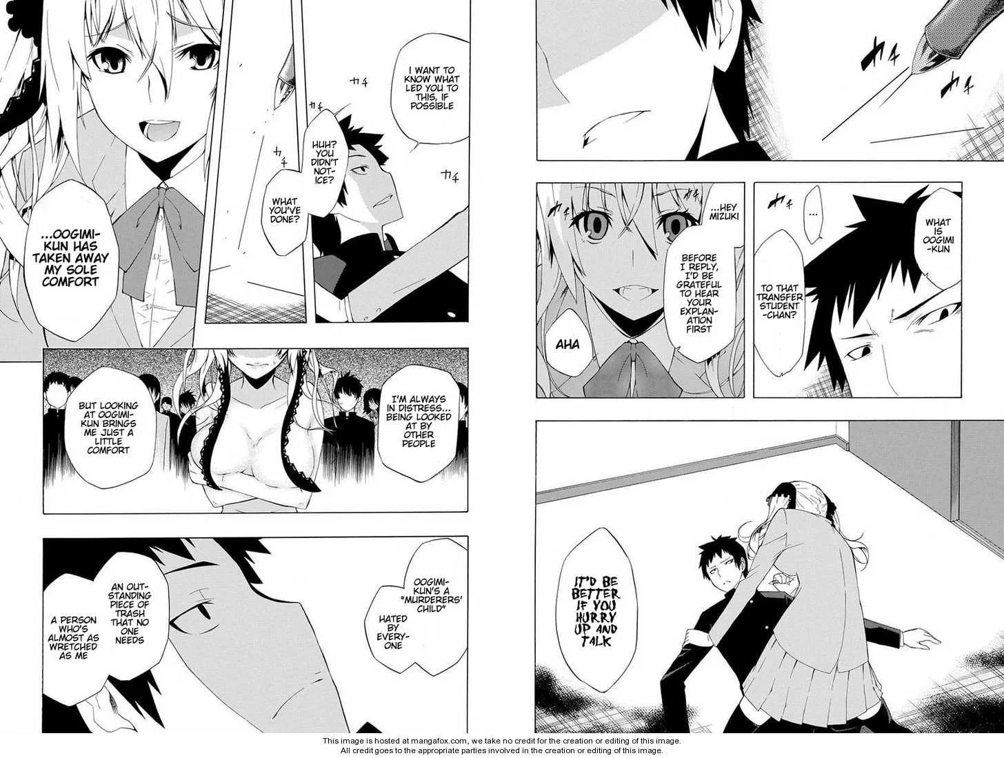Mukuchi na Bakemono wa Yoru ni Naku Chapter 1 page 14 - 