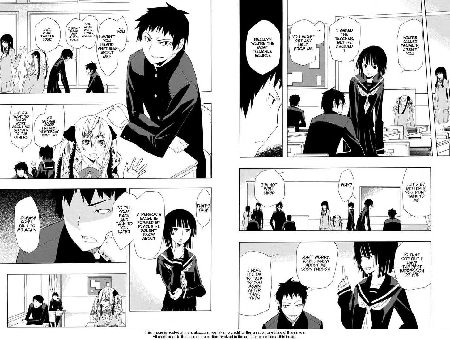 Mukuchi na Bakemono wa Yoru ni Naku Chapter 1 page 4 - 