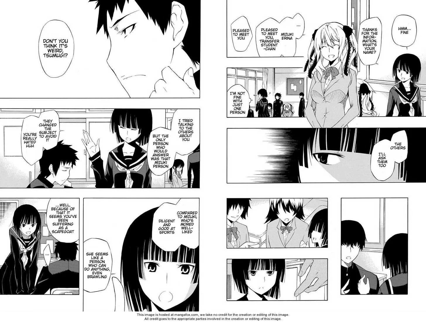 Mukuchi na Bakemono wa Yoru ni Naku Chapter 1 page 6 - 