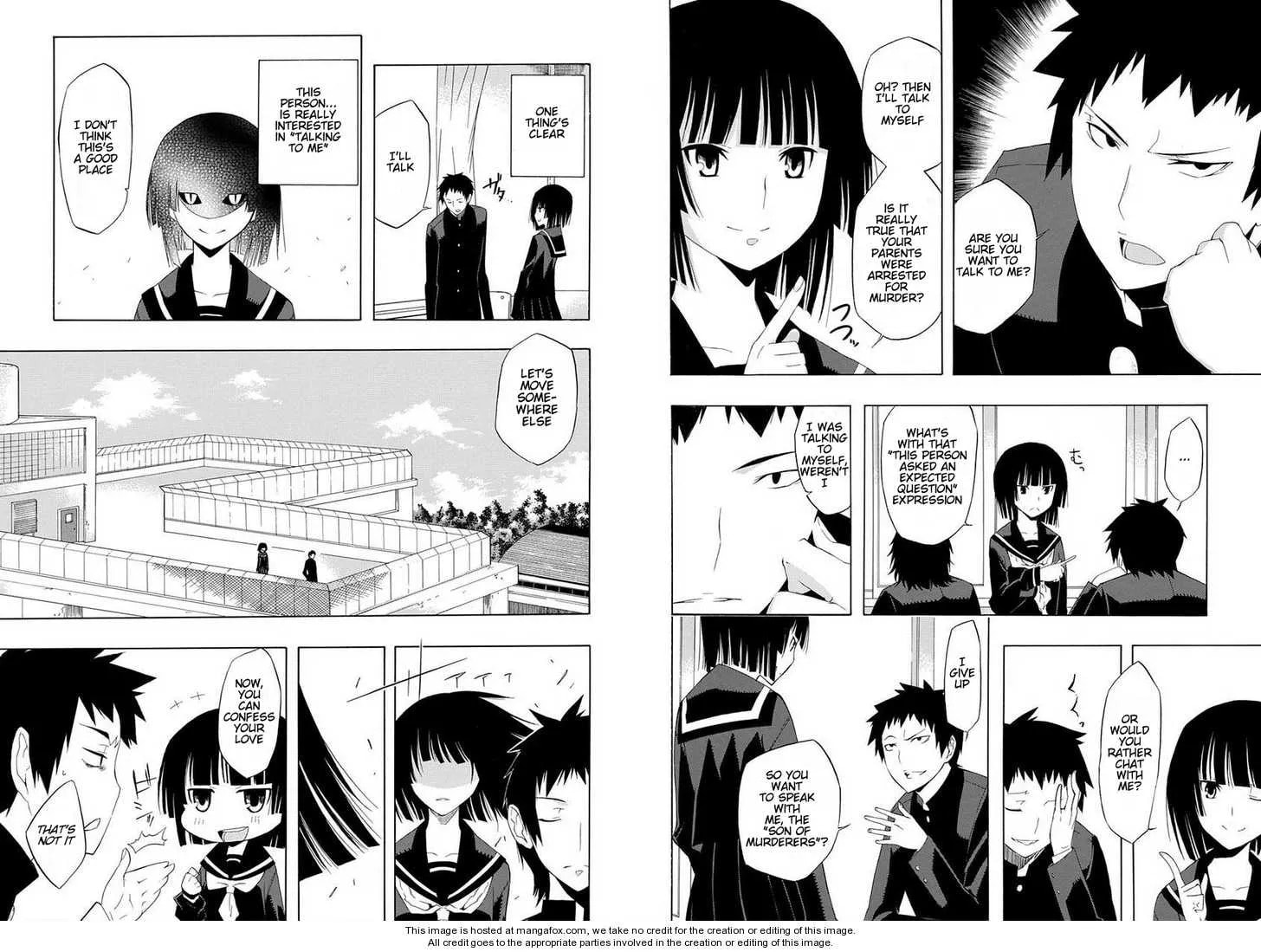 Mukuchi na Bakemono wa Yoru ni Naku Chapter 1 page 7 - 