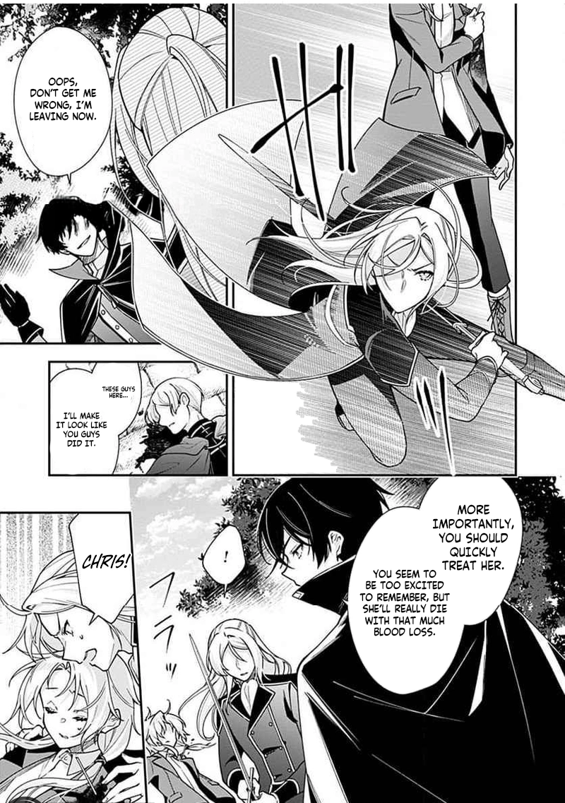 Murasakiiro no Clavel - Subete wo Ubawareta no de, Keikoku no Akuyaku Reijou to Natte Kaerizakimasu Chapter 4 page 23 - 