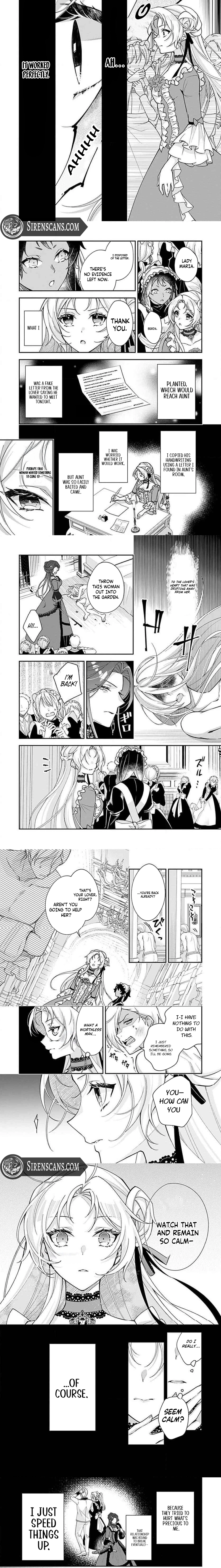 Murasakiiro no Clavel - Subete wo Ubawareta no de, Keikoku no Akuyaku Reijou to Natte Kaerizakimasu Chapter 7 page 5 - 