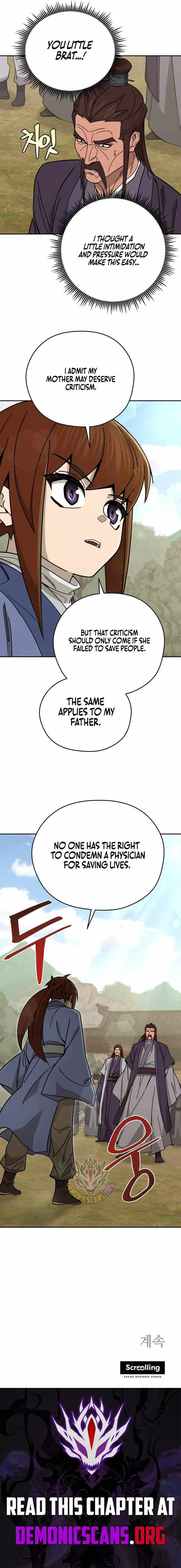 Murim’s Youngest Miracle Demon Doctor Chapter 76 page 11 - 