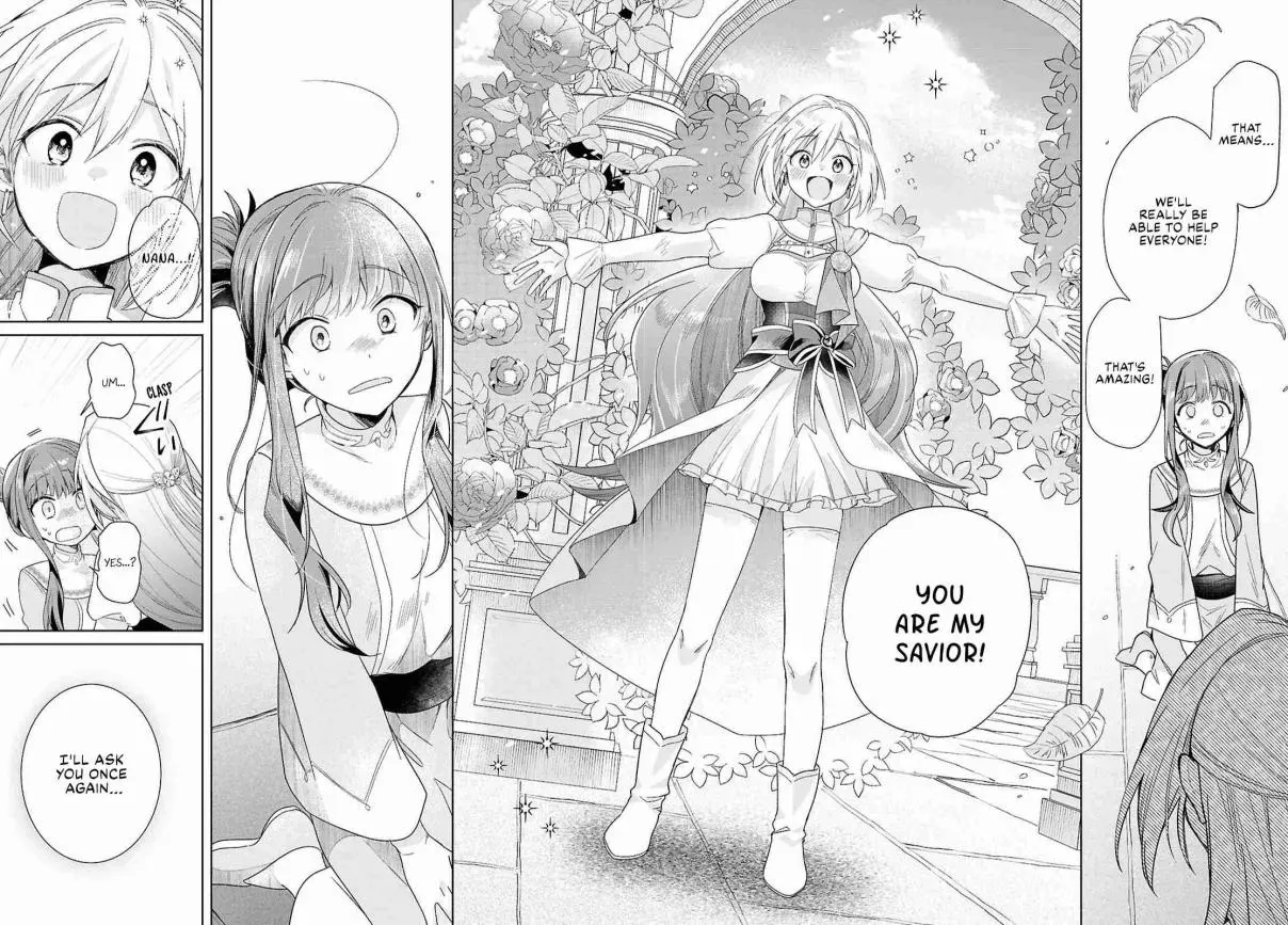Muryoku Seijo to Munou Oujo ~Maryoku Zero de Shoukansareta Seijo no Isekai Kyuukokuki~ Chapter 1 page 128 - 