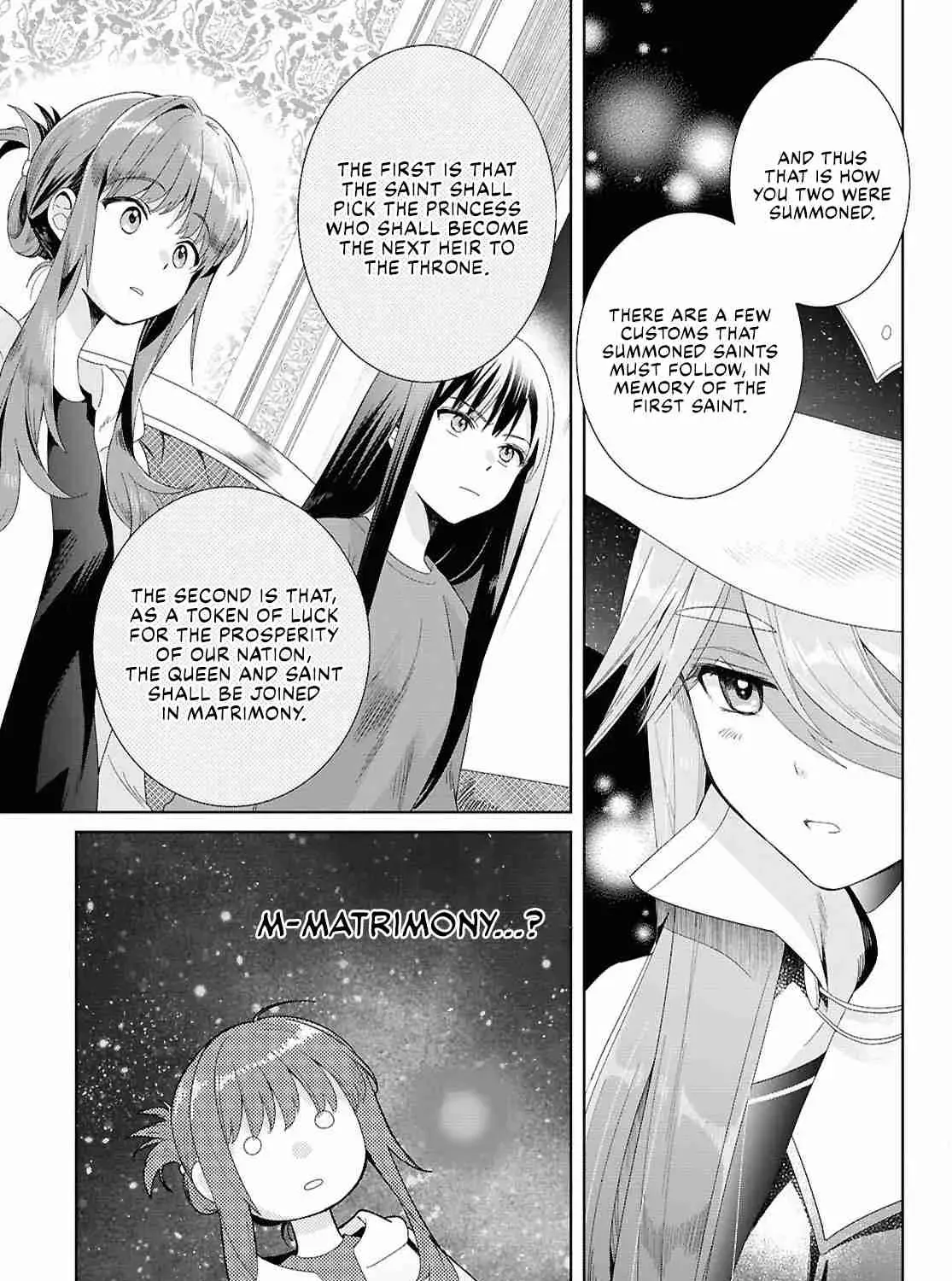 Muryoku Seijo to Munou Oujo ~Maryoku Zero de Shoukansareta Seijo no Isekai Kyuukokuki~ Chapter 1 page 25 - 