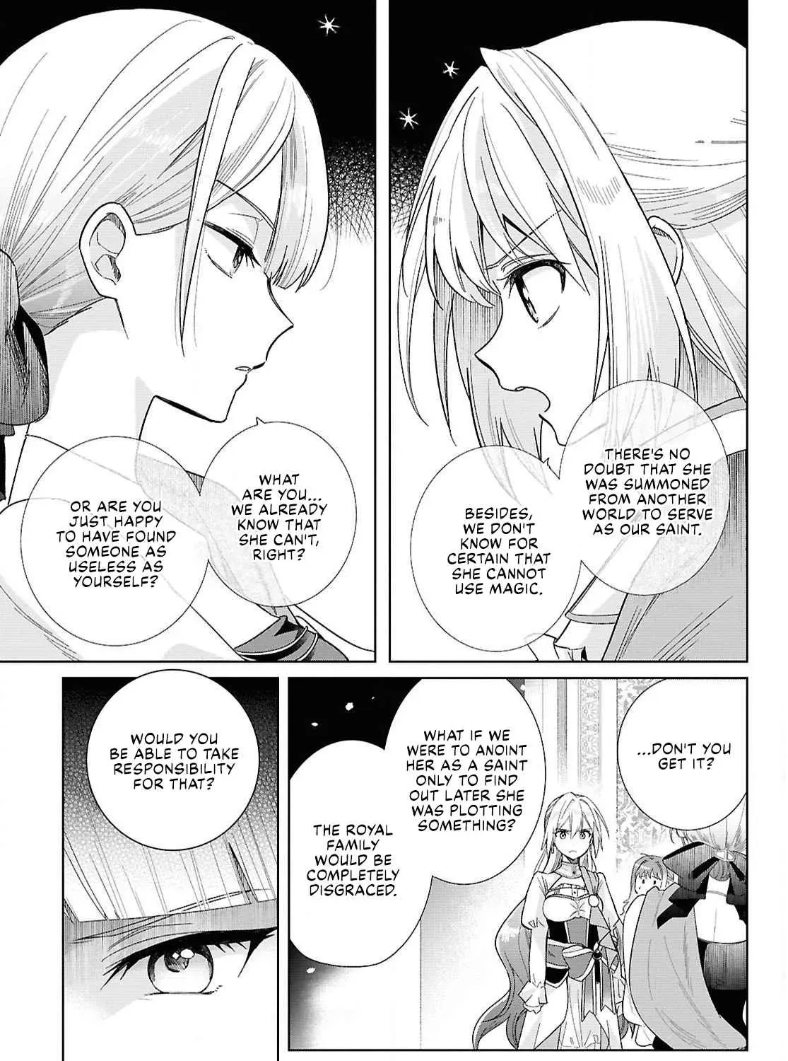 Muryoku Seijo to Munou Oujo ~Maryoku Zero de Shoukansareta Seijo no Isekai Kyuukokuki~ Chapter 1 page 49 - 