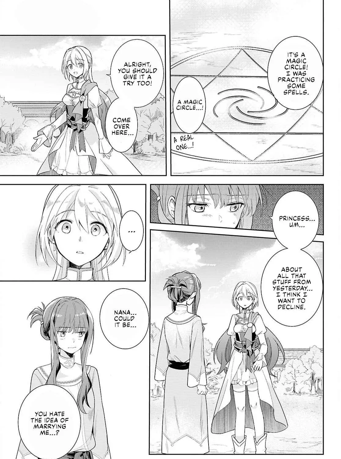Muryoku Seijo to Munou Oujo ~Maryoku Zero de Shoukansareta Seijo no Isekai Kyuukokuki~ Chapter 1 page 73 - 