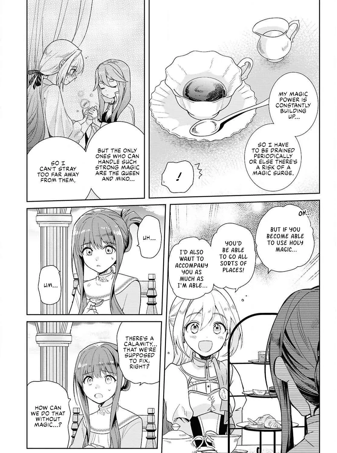 Muryoku Seijo to Munou Oujo ~Maryoku Zero de Shoukansareta Seijo no Isekai Kyuukokuki~ Chapter 1 page 93 - 