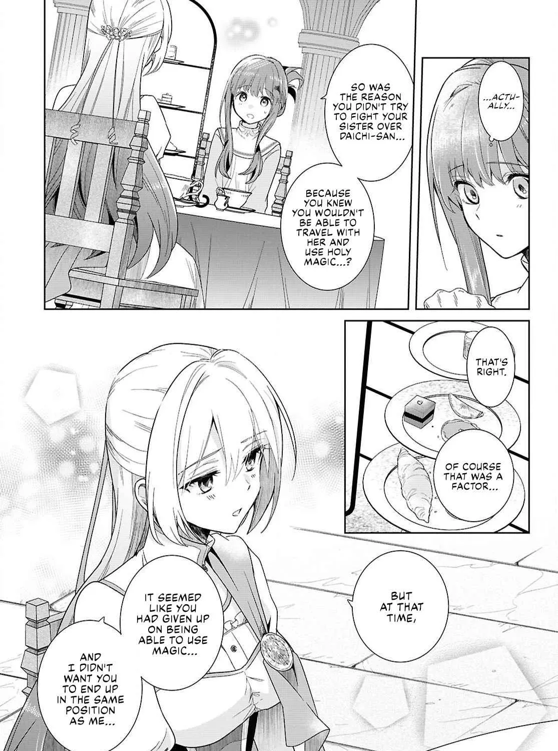 Muryoku Seijo to Munou Oujo ~Maryoku Zero de Shoukansareta Seijo no Isekai Kyuukokuki~ Chapter 1 page 97 - 